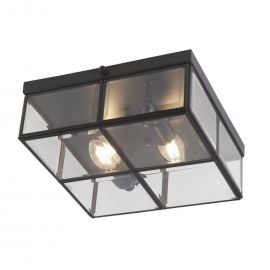 Plafoniere - Plafoniera design decorativ Pisa 2L black