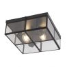 Plafoniera design decorativ Pisa 2L black