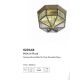 Plafoniere - Plafoniera design decorativ Pisa III 2L