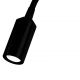 Aplice cu Spot - Aplica LED flexibila stil minimalist Flexy negru/crom