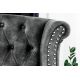 Fotolii - Fotoliu stil englezesc Chesterfield, catifea gri