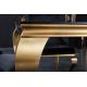 Mese dining - Masa dining eleganta Modern Barock 200cm, negru/ auriu