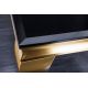 Masute Living - Masuta eleganta Modern Barock 100cm, negru/ auriu