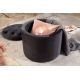 Banchete-Tabureti - Taburete cu spatiu de depozitare Modern Barock 50cm, negru