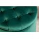 Banchete-Tabureti - Taburete cu spatiu de depozitare Modern Barock 50cm, verde inchis