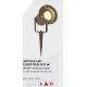 Tarusi - Tarus cu proiector de exterior IP65 Spikey rustic color