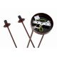 Candelabre, Lustre - Lustra reglabila design modern ABSOS 4L maro