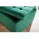 Banchete-Tabureti - Taburete cu spatiu de depozitare Modern Barock 60cm, verde