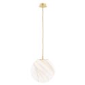 Lustra/Pendul design modern ALMIROS 30cm alama