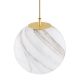 Pendule, Lustre suspendate - Lustra/Pendul design modern ALMIROS 30cm alama