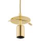 Pendule, Lustre suspendate - Lustra/Pendul design modern ALMIROS 30cm alama