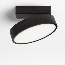 Plafoniere cu spoturi, Spoturi aplicate - Spot LED aplicat tavan directionabil PERFECT negru CCT Dimmable