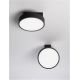 Plafoniere cu spoturi, Spoturi aplicate - Spot LED aplicat tavan directionabil PERFECT negru CCT Dimmable