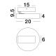 Plafoniere cu spoturi, Spoturi aplicate - Spot LED aplicat tavan directionabil PERFECT negru CCT Dimmable