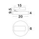 Plafoniere cu spoturi, Spoturi aplicate - Spot LED aplicat tavan directionabil PERFECT alb CCT Dimmable