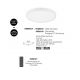 Plafoniere - Plafoniera LED moderna design slim PERFECT 60cm alba CCT Dimmable