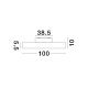 Plafoniere - Plafoniera LED moderna design slim PERFECT 100cm alba CCT Dimmable