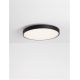 Plafoniere - Plafoniera LED moderna design slim PERFECT 40cm negru 3000K Dimmable