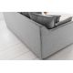 Canapele - Canapea confortabila design modern, Heaven 3 locuri, gri