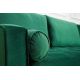 Coltare - Coltar elegant Cozy Velvet, catifea verde smarald