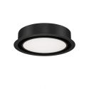 Plafoniera LED incastrabila reglabila PERFECT 40cm negru 3000K Dimmable