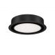 Plafoniera LED incastrabila reglabila PERFECT 40cm negru 3000K Dimmable
