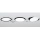 Spoturi tavan fals - Plafoniera LED incastrabila reglabila PERFECT 40cm negru 3000K Dimmable