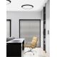 Spoturi tavan fals - Plafoniera LED incastrabila reglabila PERFECT 40cm negru CCT Dimmable