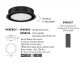 Spoturi tavan fals - Plafoniera LED incastrabila reglabila PERFECT 40cm negru CCT Dimmable