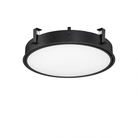 Spoturi tavan fals - Plafoniera LED incastrabila reglabila PERFECT 60cm negru 3000K Dimmable
