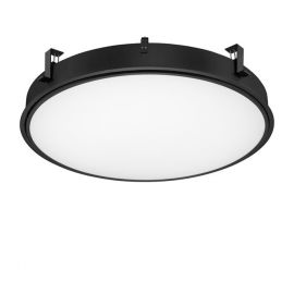 Spoturi tavan fals - Plafoniera LED incastrabila reglabila PERFECT 80cm negru 3000K Dimmable