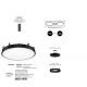 Spoturi tavan fals - Plafoniera LED incastrabila reglabila PERFECT 100cm negru CCT Dimmable