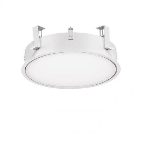 Spoturi tavan fals - Plafoniera LED incastrabila reglabila PERFECT 40cm alba 3000K Dimmable