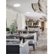 Spoturi tavan fals - Plafoniera LED incastrabila reglabila PERFECT 40cm alba 3000K Dimmable