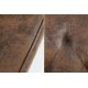 Canapele - Canapea extensibila design Chesterfield, Maison Belle Affaire 220cm, maro antic