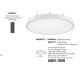 Spoturi tavan fals - Plafoniera LED incastrabila reglabila PERFECT 100cm alba 3000K Dimmable