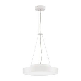 Pendule, Lustre suspendate - Lustra LED suspendata design circular PERFECT 40cm alba 3000K Dimmable