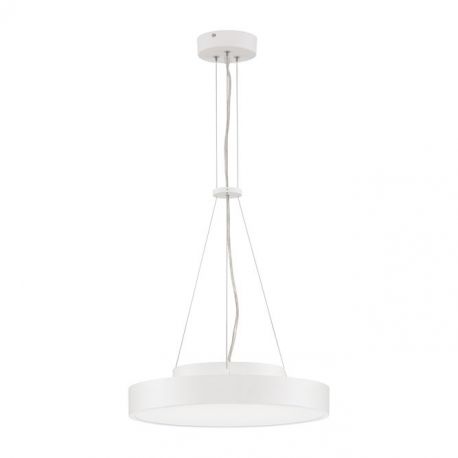 Pendule, Lustre suspendate - Lustra LED suspendata design circular PERFECT 40cm alba 3000K Dimmable