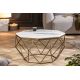 Masute Living - Masuta de cafea design minimalist Diamond 69cm, marmura alba