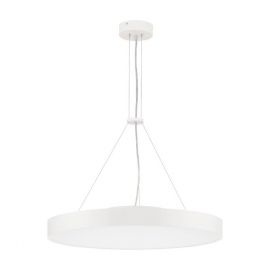 Pendule, Lustre suspendate - Lustra LED suspendata design circular PERFECT 60cm alba CCT Dimmable