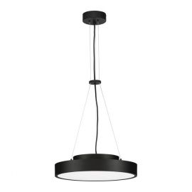 Pendule, Lustre suspendate - Lustra LED suspendata design circular PERFECT 40cm negru 3000K Dimmable