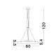 Pendule, Lustre suspendate - Lustra LED suspendata design circular PERFECT 60cm negru 3000K Dimmable