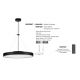 Pendule, Lustre suspendate - Lustra LED suspendata design circular PERFECT 60cm negru CCT Dimmable
