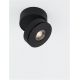 Plafoniere cu spoturi, Spoturi aplicate - Spot LED aplicat ajustabil LOT 15W negru