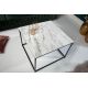 Masute Living - Masuta design minimalist Elements 50cm, marmura alba