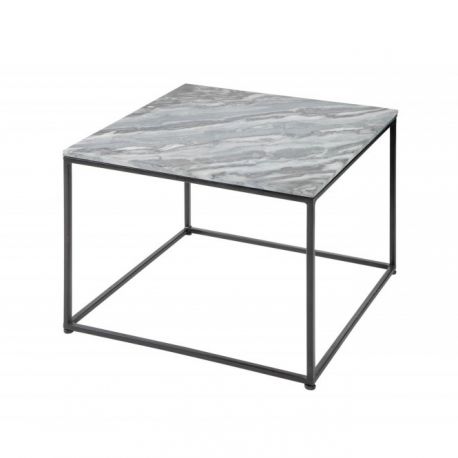 Masute Living - Masuta design minimalist Elements 50cm, marmura gri
