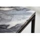 Masute Living - Masuta design minimalist Elements 50cm, marmura gri