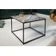 Masute Living - Masuta design minimalist Elements 50cm, marmura gri