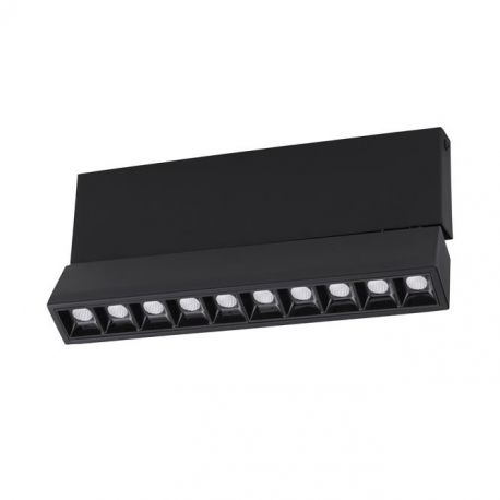 Plafoniere cu spoturi, Spoturi aplicate - Spot LED aplicat ajustabil PAD 15W negru