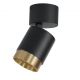 Plafoniere cu spoturi, Spoturi aplicate - Spot LED aplicat SPECTRE 5W negru/alama